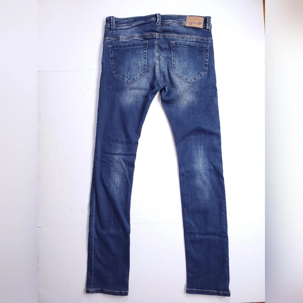 Diesel Girl's Slim Skinny Stretch Medium Wash Denim Jeans Kids 16Y - Picture 10 of 14